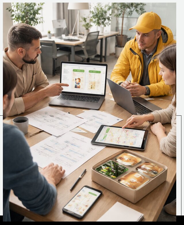 Разработка агрегатора доставки еды в Кунгуре от 15384 р., АвикейКнг