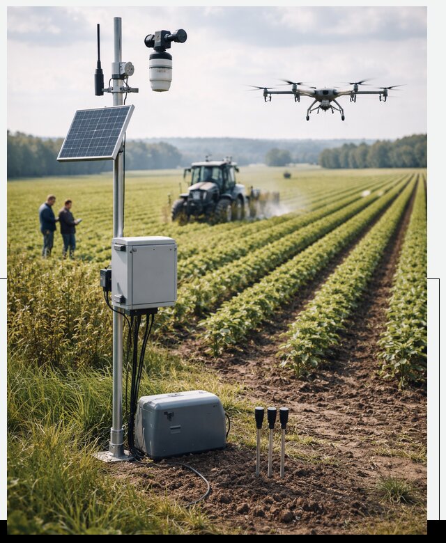 Разработка IoT мониторинга полей в Кунгуре от 8718 р. | АвикейКнг